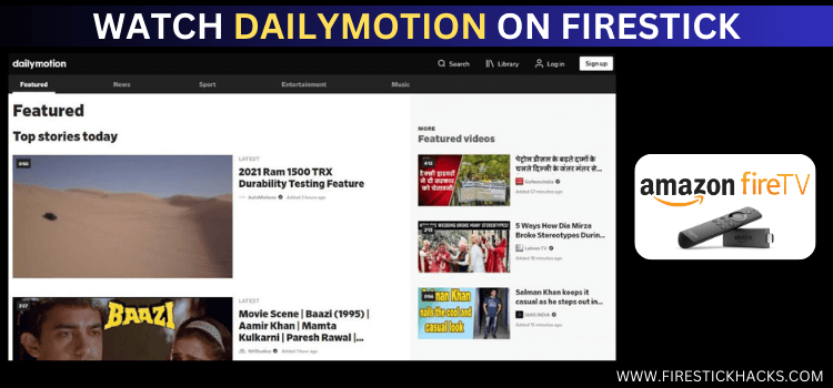 How to Install Watch Dailymotion on Firestick 2025