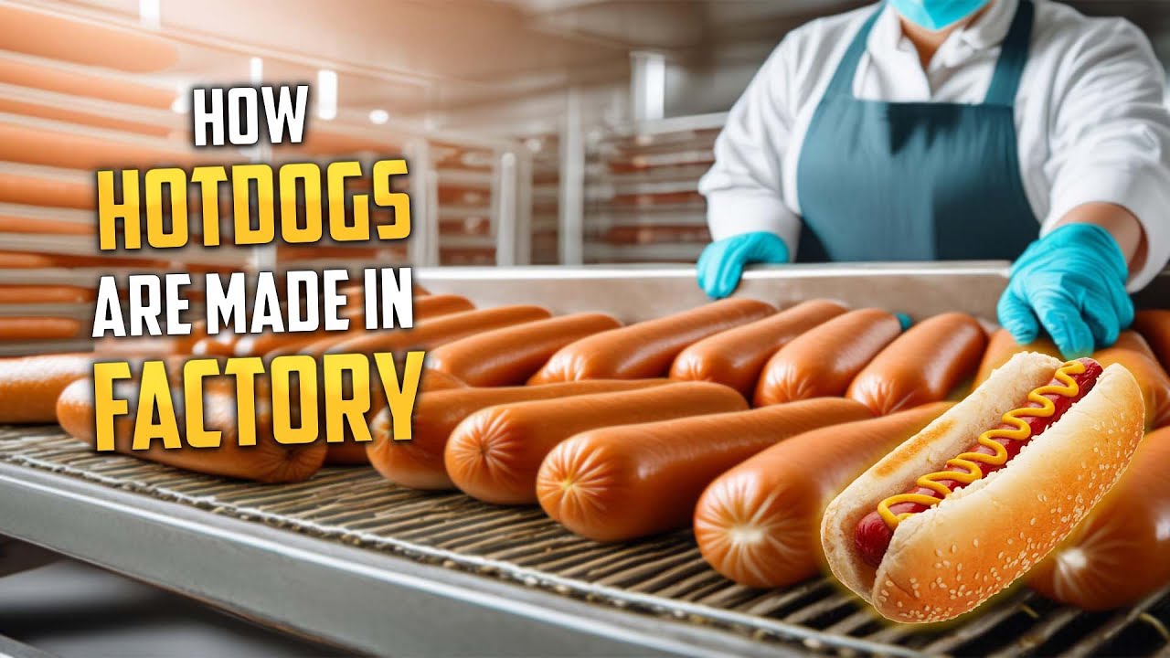 How Hot Dogs Are Made In Factory YouTube