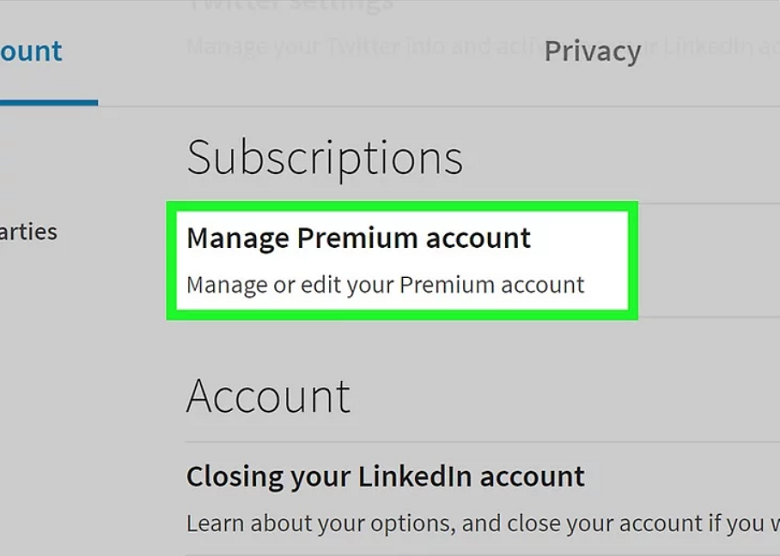 How To Cancel Linkedin Premium Standfast Creative