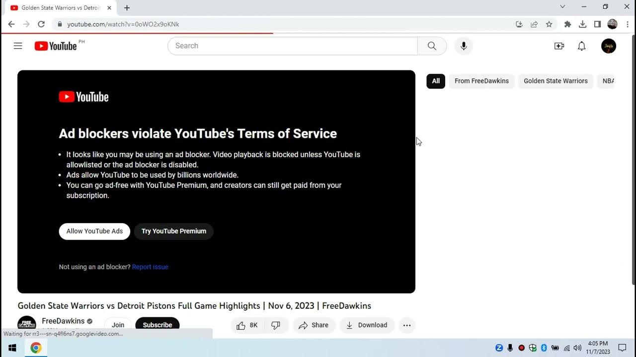 YouTube Anti Adblock Bypass using uBlock Origin YouTube