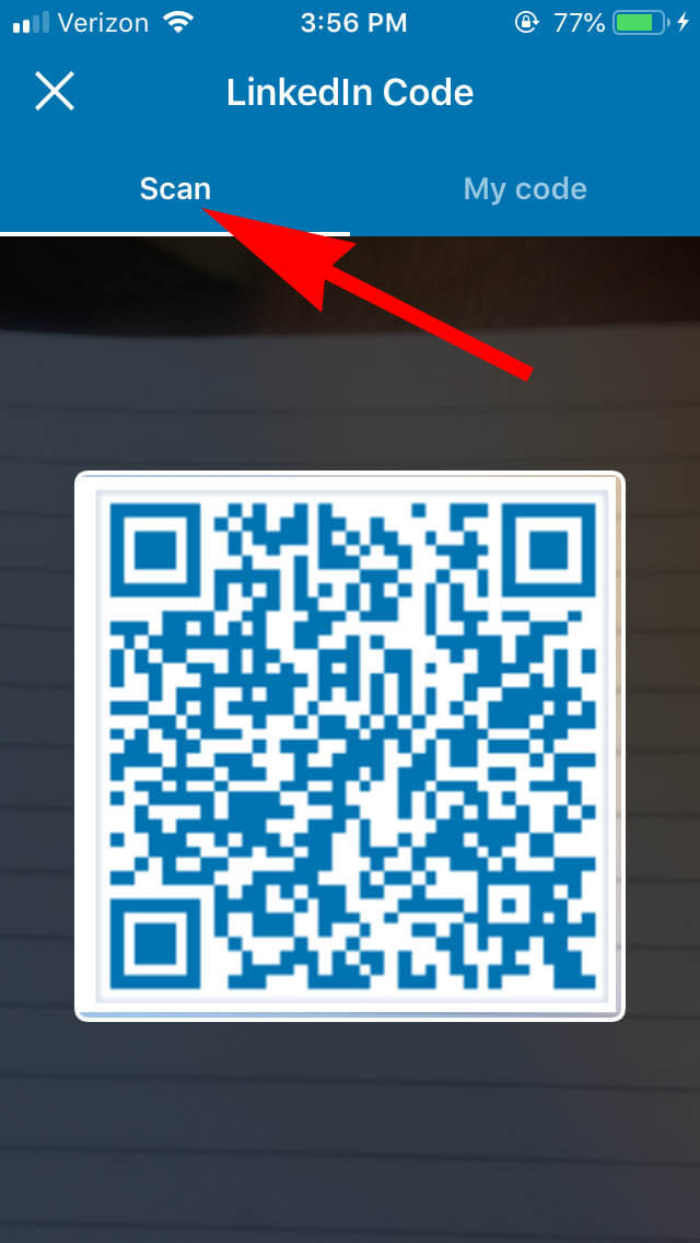 How To Find Your Linkedin QR Code How It Works Abound Podcast