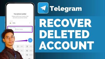 How to Recover a Deleted Account in Telegram