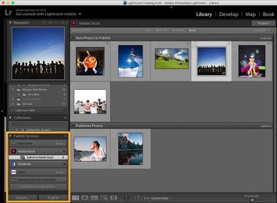 how to publish photos from lightroom to adobe stock