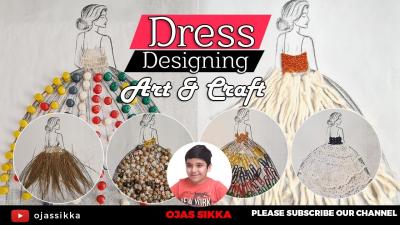 How to Make Designer Dress at Home: Fashion DIY on Dailymotion
