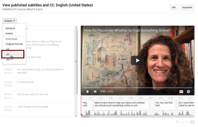 How to Edit Captions in YouTube Videos for Improved Accessibility
