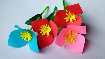 How to Make Easy Origami Flowers: Creative Paper Craft on Dailymotion