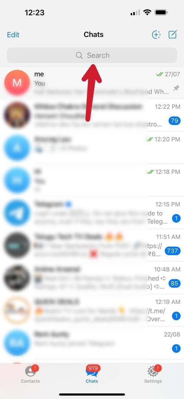How to create find and join Telegram groups