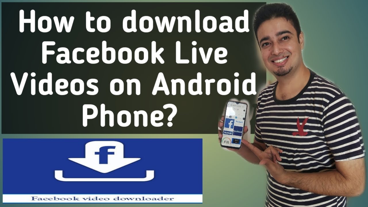 How to download Facebook live video on Android 100 Working