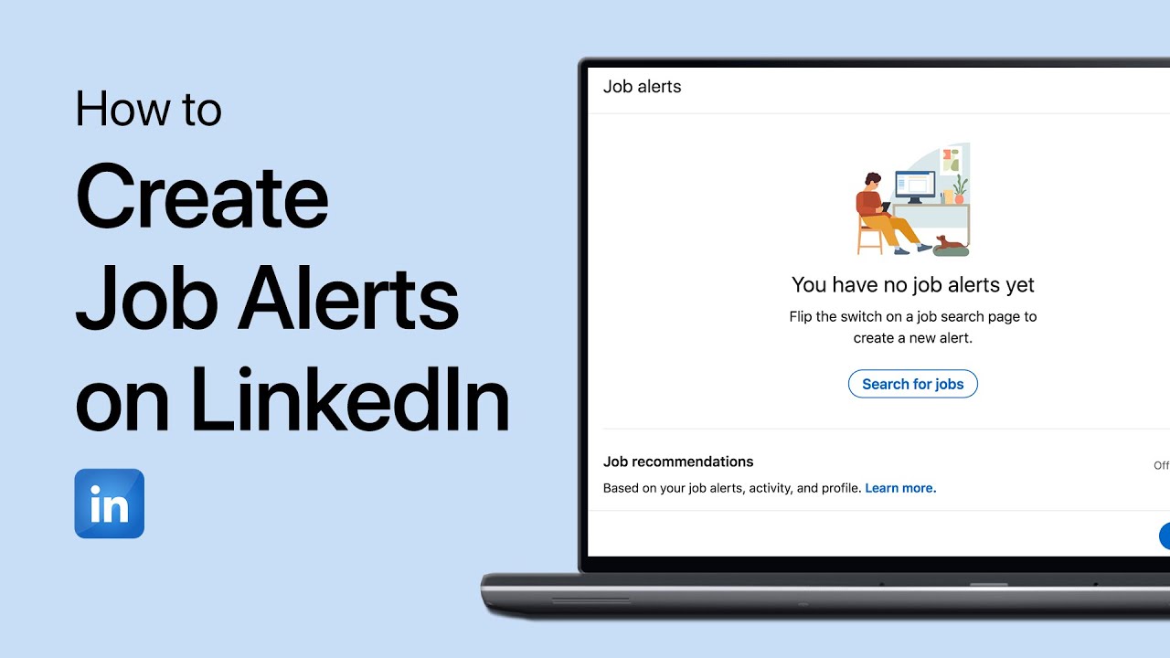 How To Create Job Alerts on LinkedIn Easy Guide YouTube