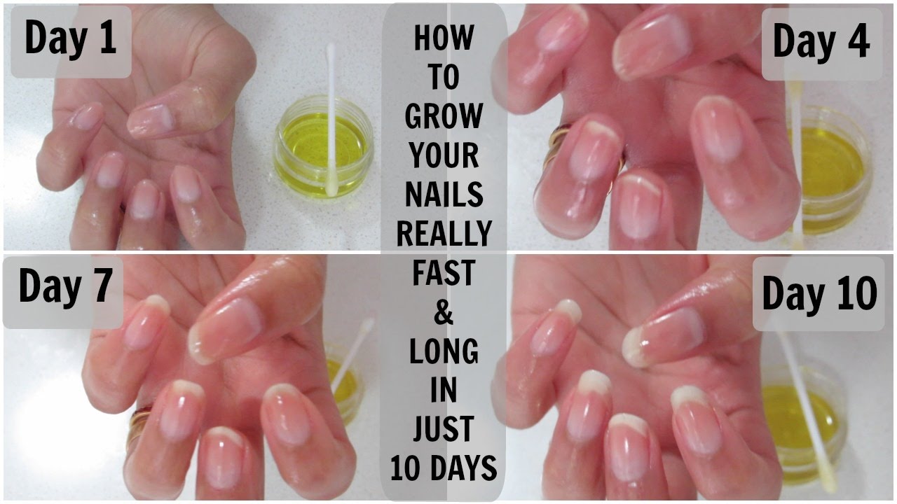 How to grow your nails really fast and long in just 10 days Mamtha