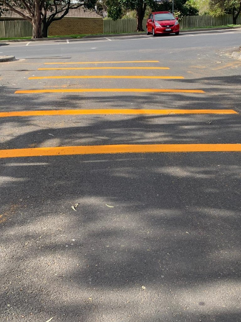 Rumble Strips OmniGrip Direct Recycled Glass Aggregate Surfacings