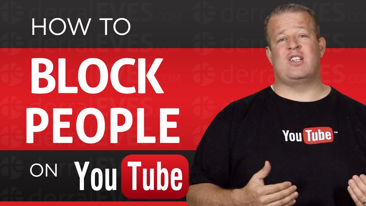 How to Block Someone on your YouTube Channel Ban People