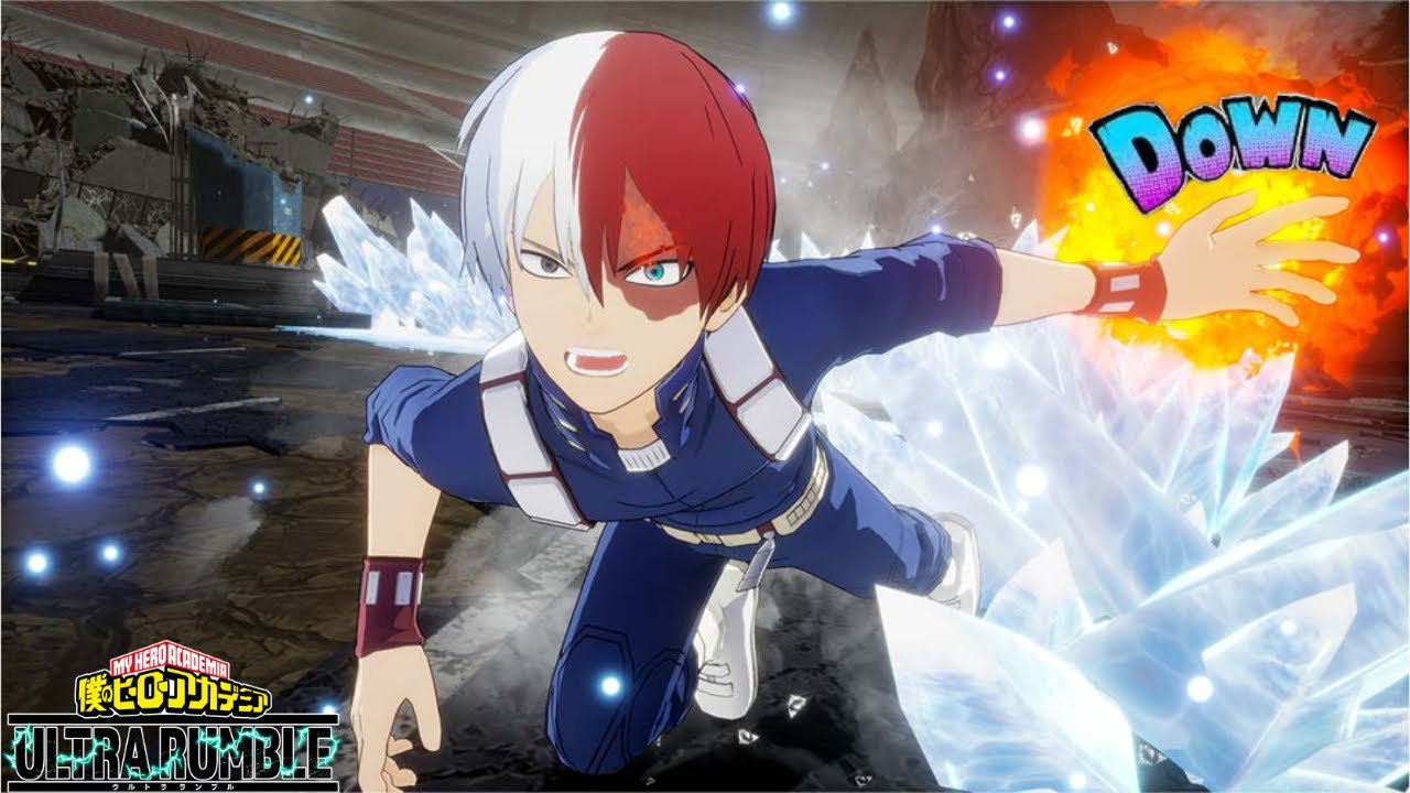 MELTING EVERYTHING With Todoroki In My Hero Ultra Rumble YouTube