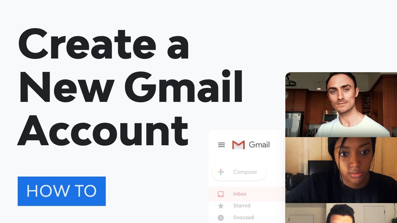 How to Create a New Gmail Account Quick Start Guide YouTube