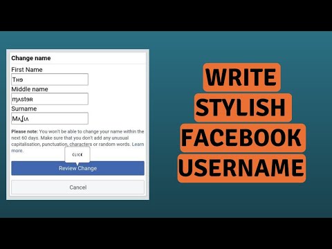 2023 How To Create Stylish Name On Facebook YouTube