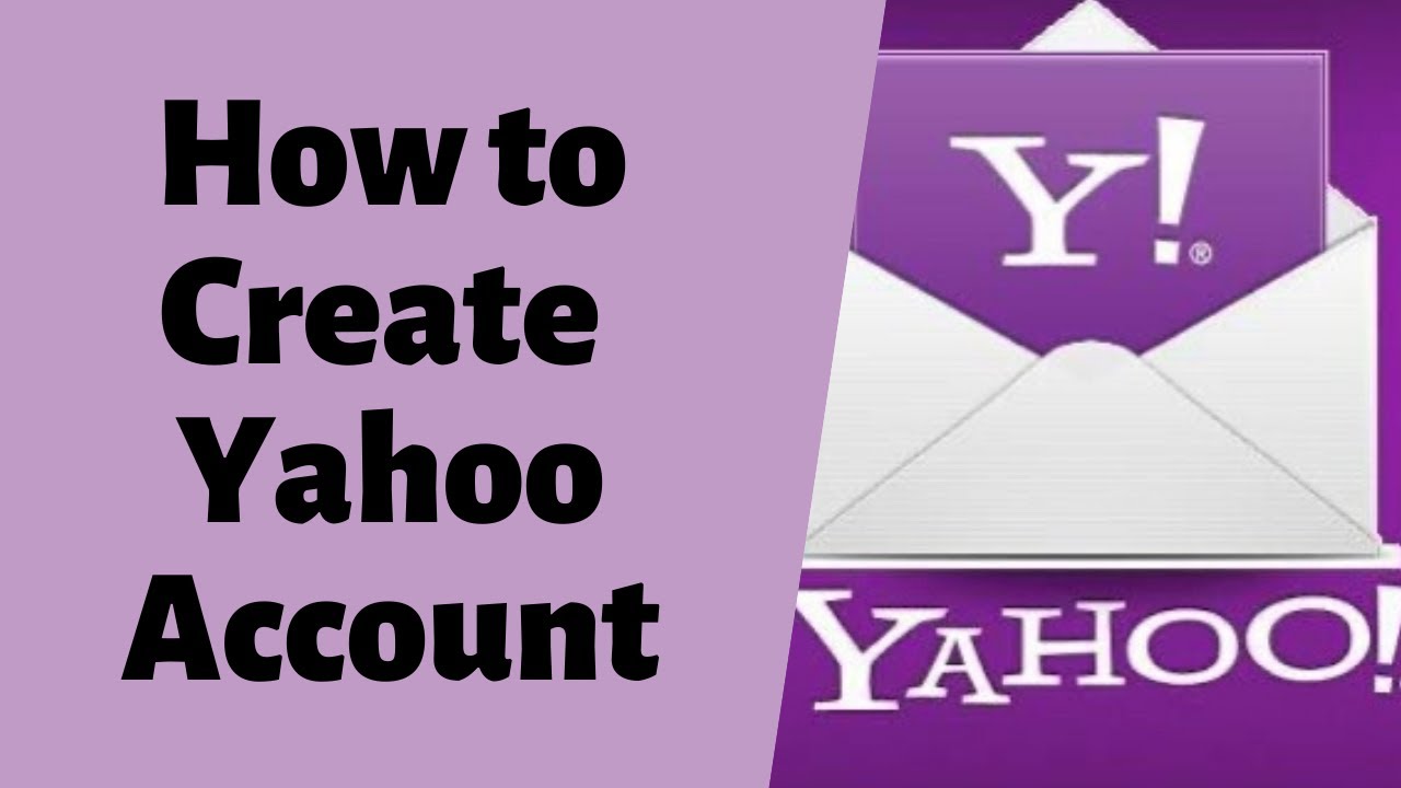 How to Create Yahoo Account Yahoo Mail Signup YouTube