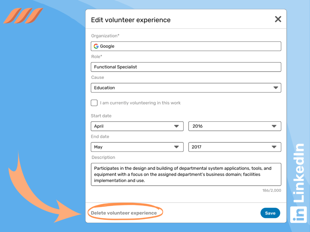 How to Add Volunteer Experience on LinkedIn Dripify