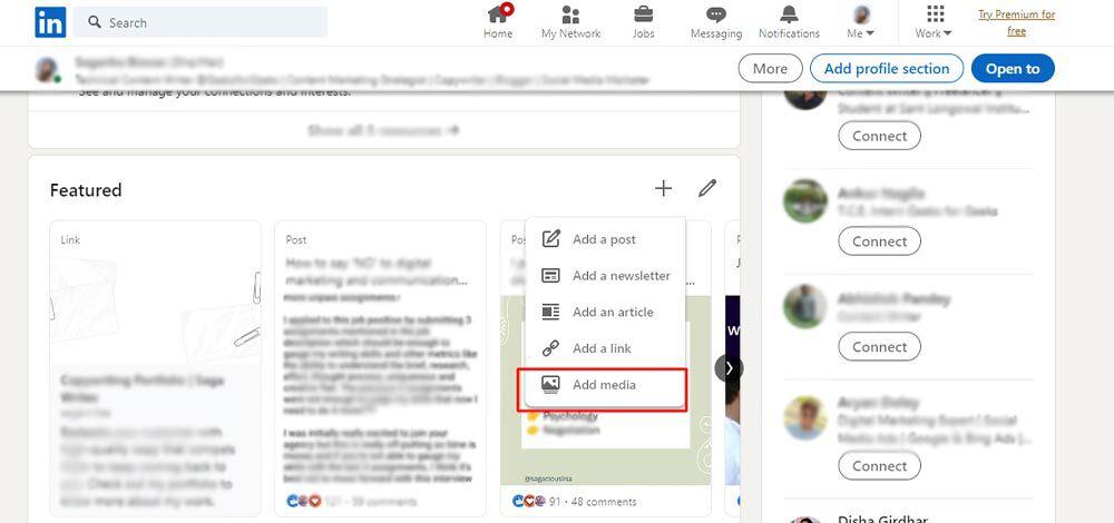 How to Add Your Resume to LinkedIn 2023 Latest GeeksforGeeks
