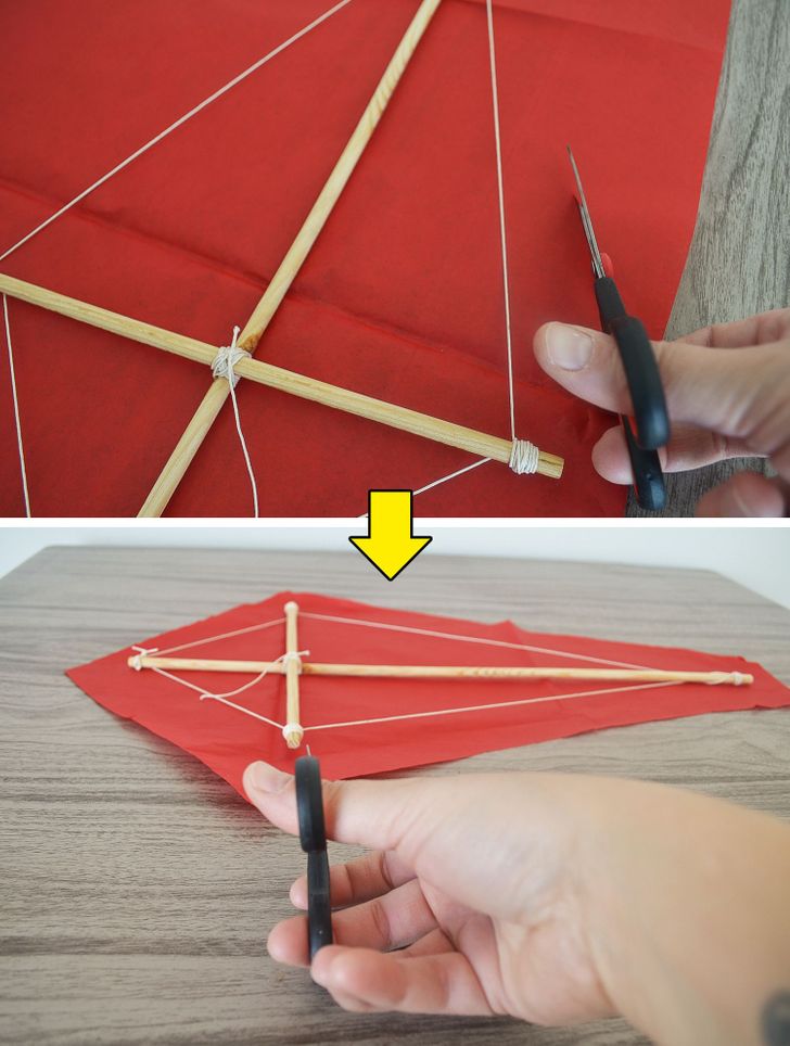 How To Make A Kite Step By Step