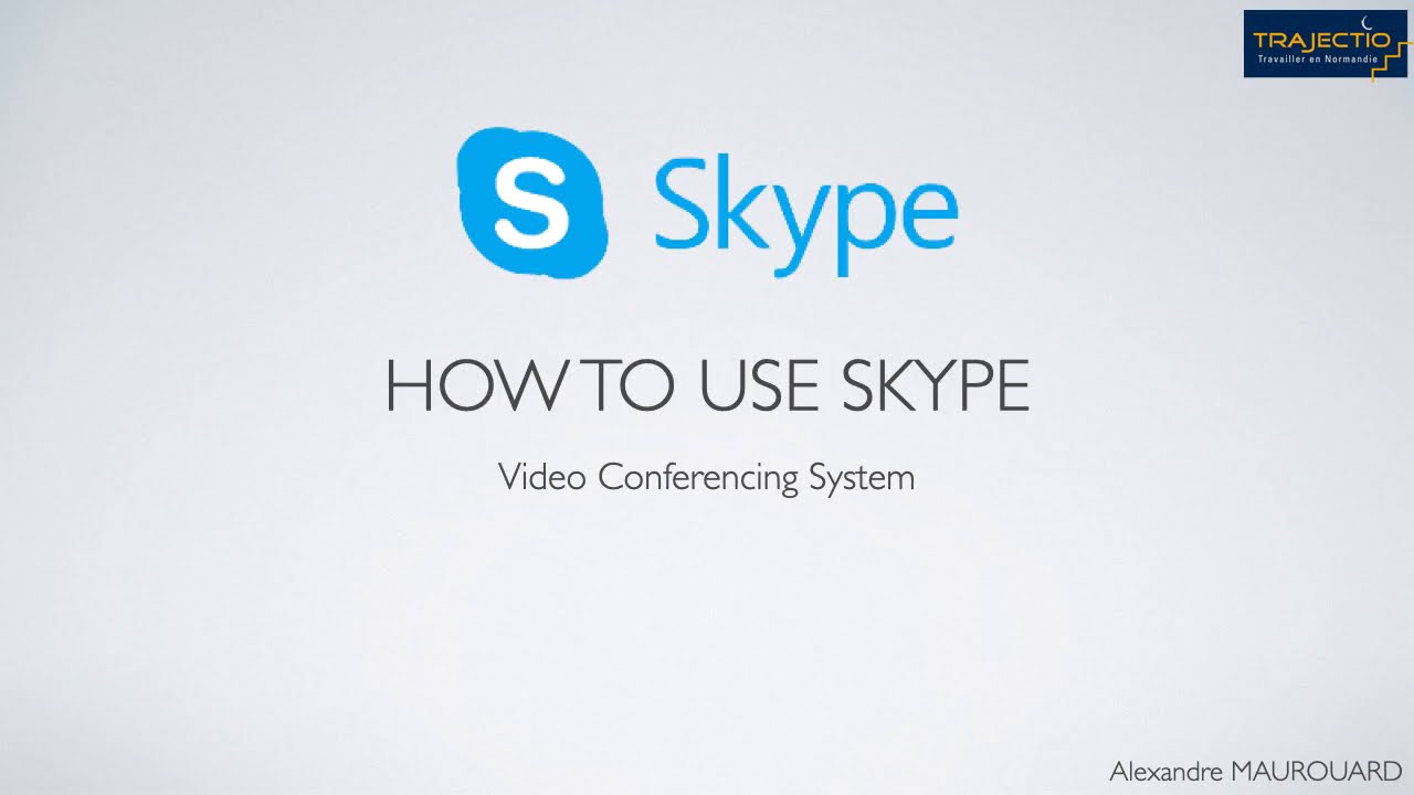 Basics of Skype Tutorial Learn How to Use Video Conferencing Service