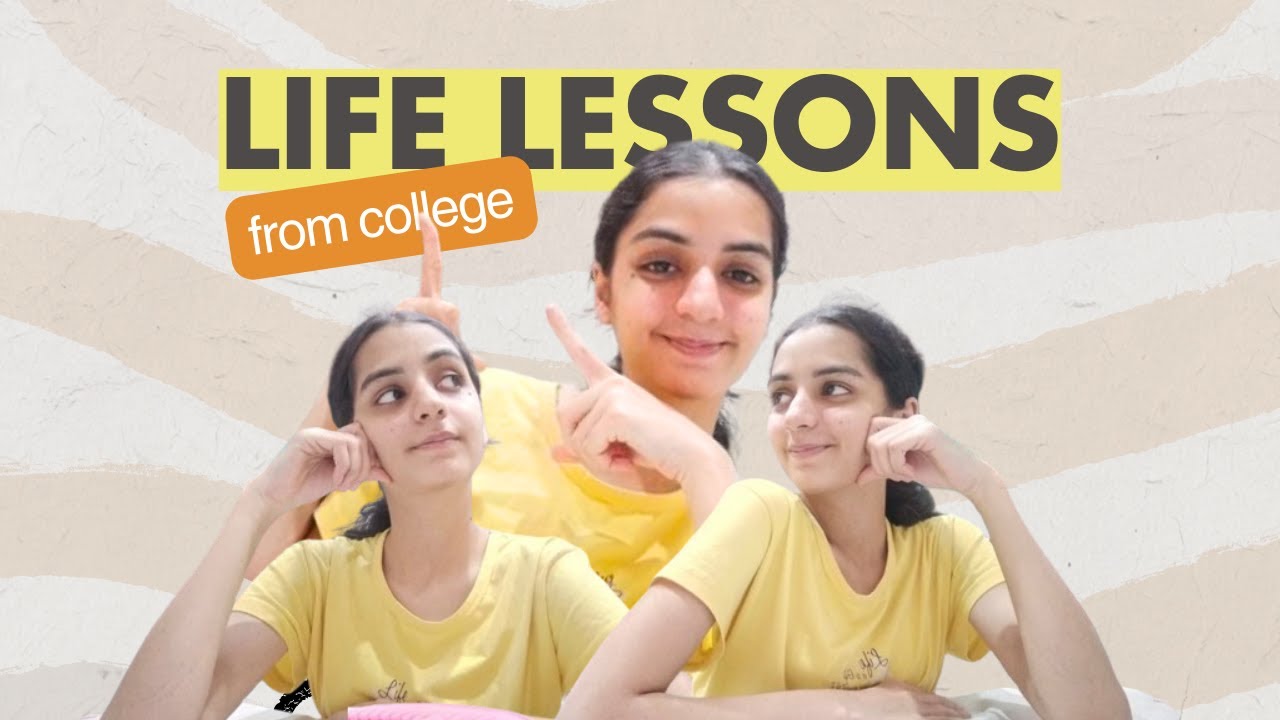 My College story Life Lessons from College and Beyond YouTube