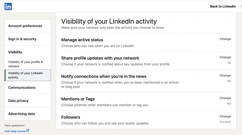 What is the difference between follow and connect on LinkedIn Louise