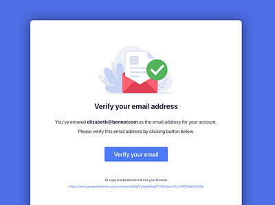 Verify Email designs themes templates and downloadable graphic