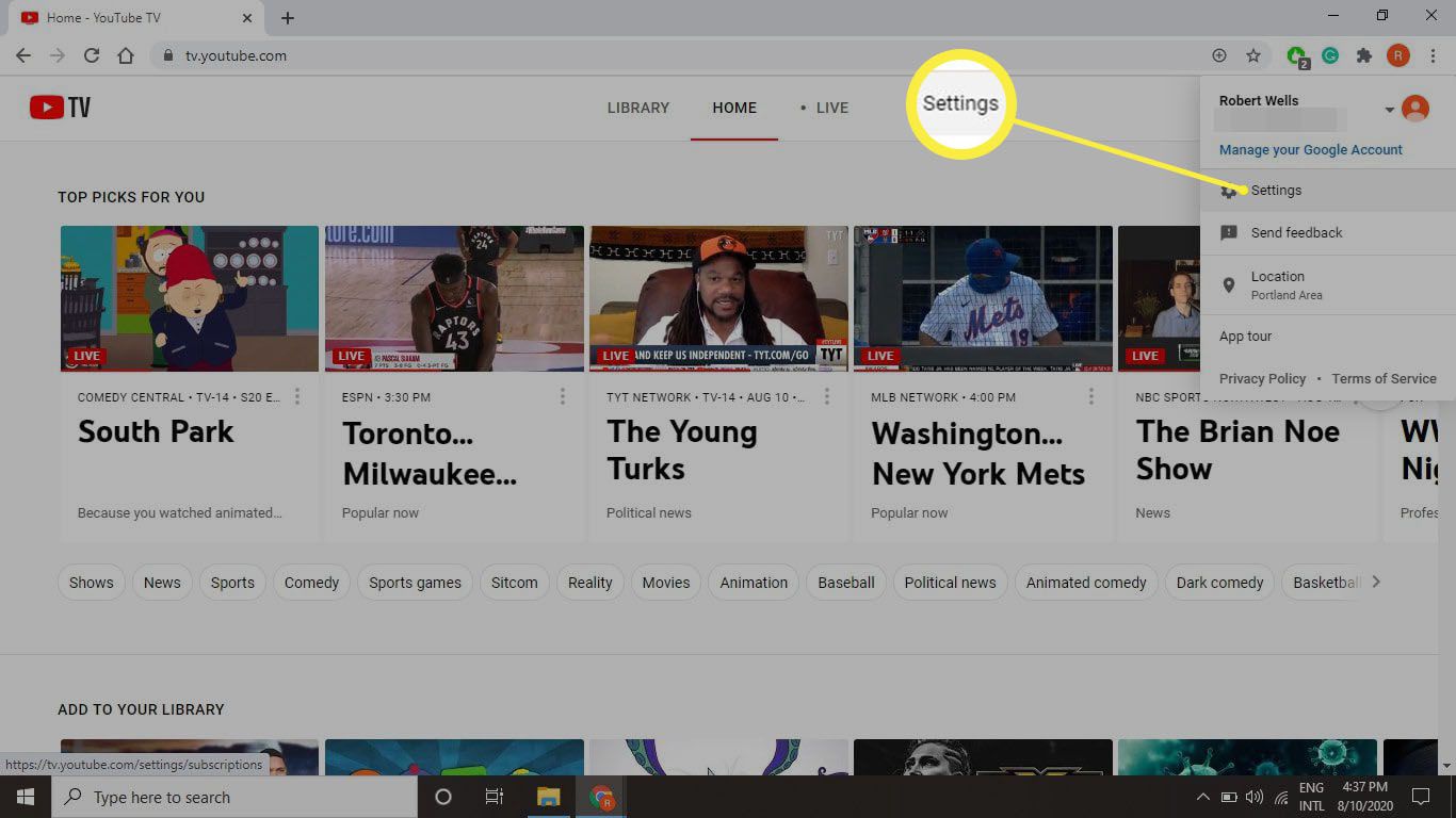 How to Cancel YouTube TV