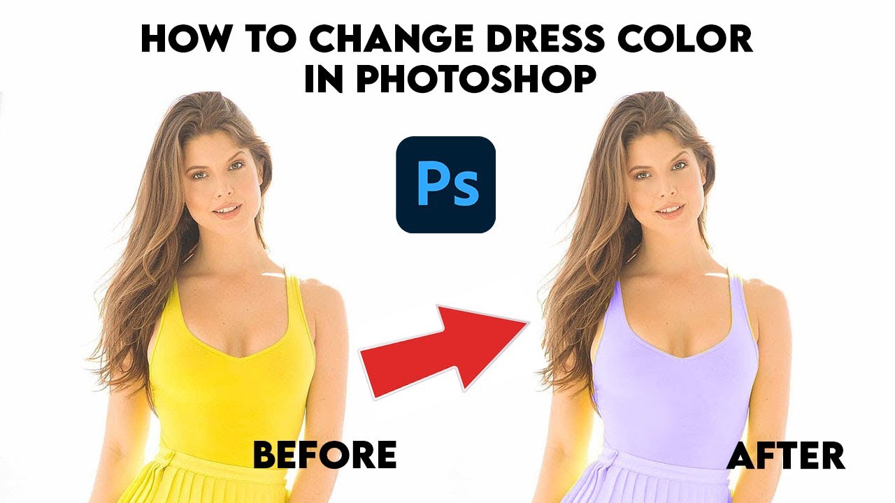 How to Change Dress Color in Photoshop