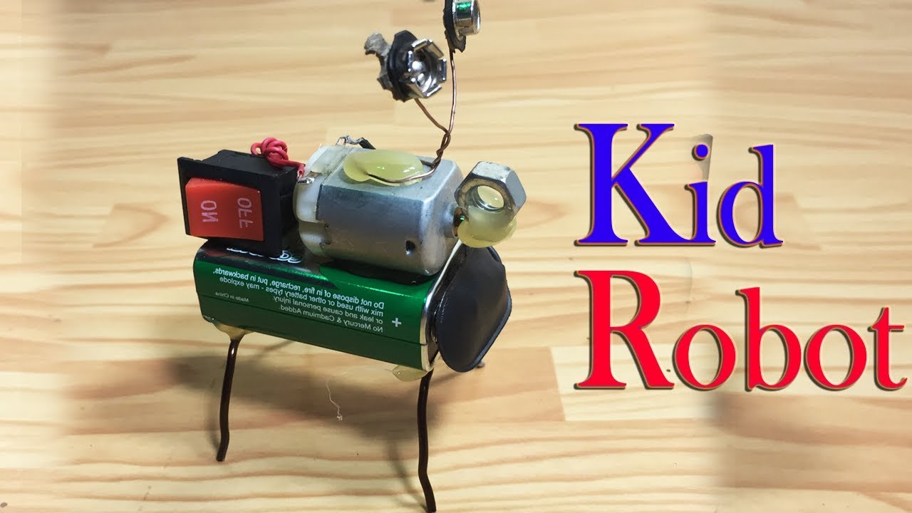 How to make a Robot at Home Home Made Robots For Kids YouTube
