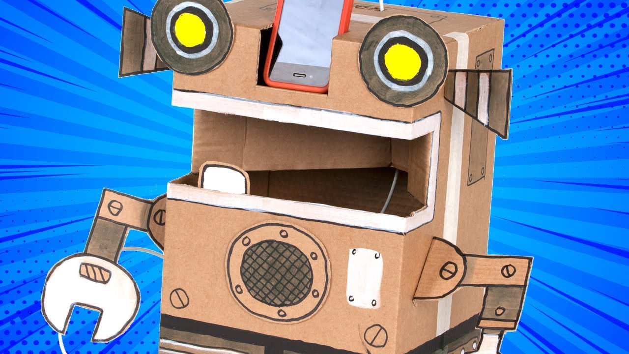 33 Fantastic Robot Crafts for Kids