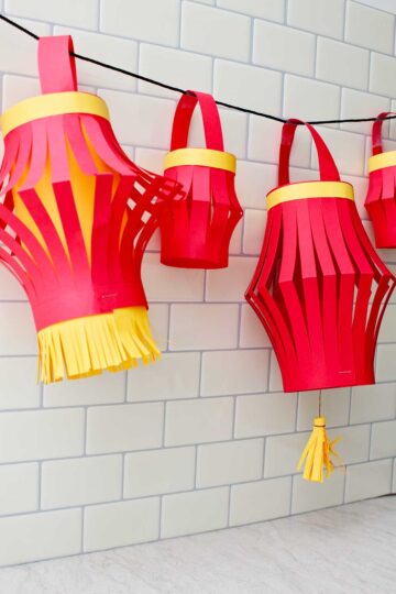 How to Make Simple Chinese Paper Lanterns Welcome To Nanas