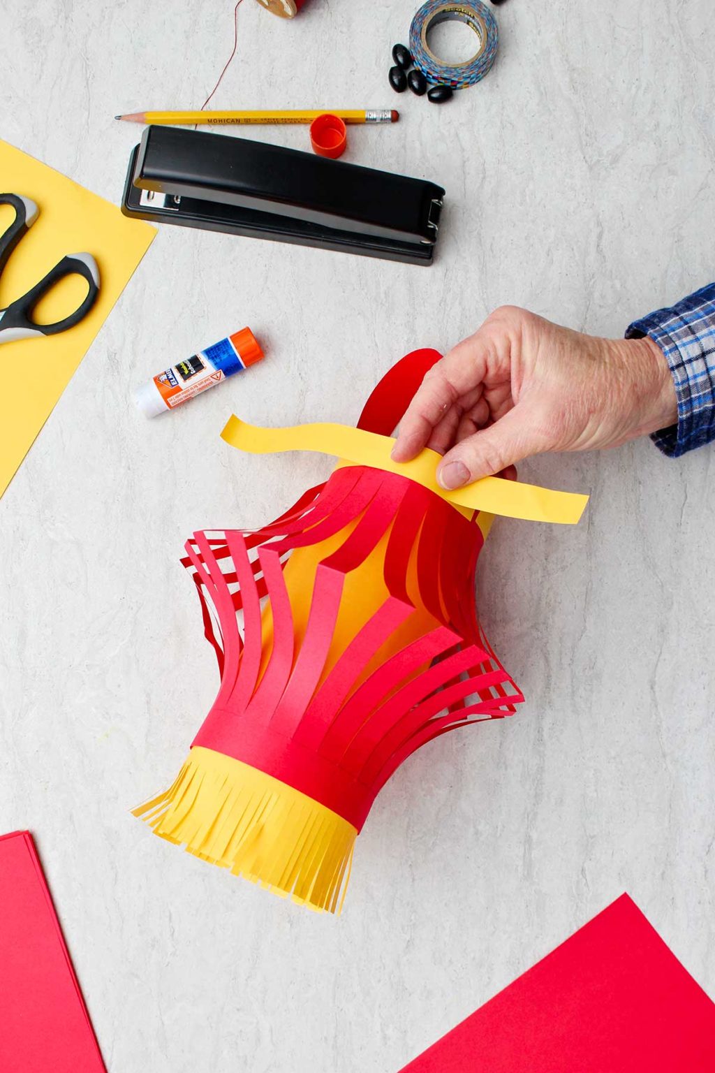 How to Make Simple Chinese Paper Lanterns Welcome To Nanas
