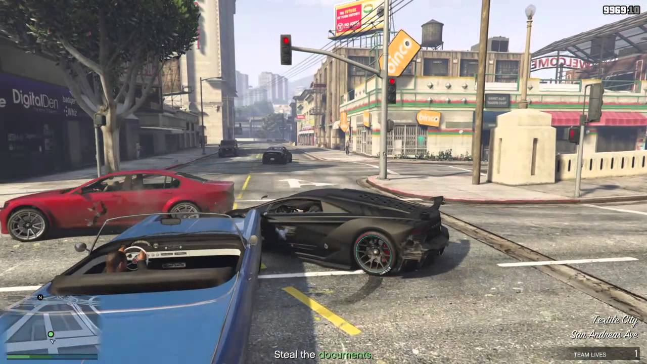 Grand Theft Auto V Rooftop Rumble YouTube
