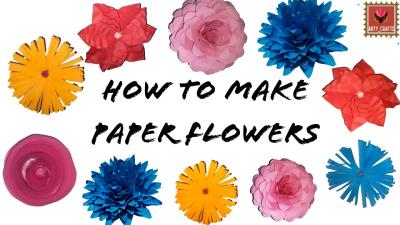 DIY Paper Flower Tutorials: Learn Handmade Designs on Dailymotion