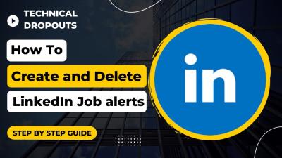 How to Manage Job Alerts on LinkedIn: A Guide to Personalizing Job Notifications
