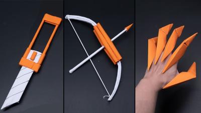 Build Your Own Paper Ninja Weapons: Tutorials on Dailymotion