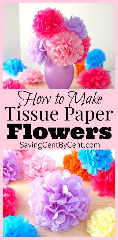 How to Make Flowers with Tissue Paper on Dailymotion