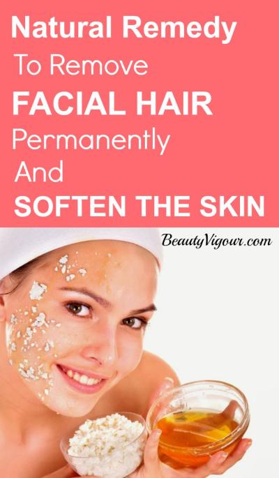 Natural Solutions for Removing Facial Hair Permanently