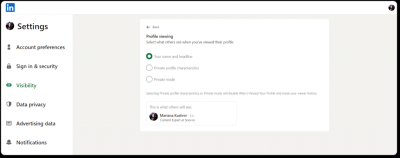 How to Turn On Private Mode on LinkedIn for Discreet Browsing