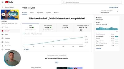 How Much Does a Million Views Make on YouTube? Estimating YouTube Revenue from Million-View Videos