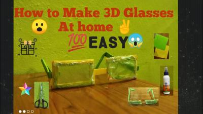 How to Make 3D Glasses at Home: A Dailymotion Tutorial