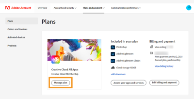 how to cancel membership with adobe photo stock