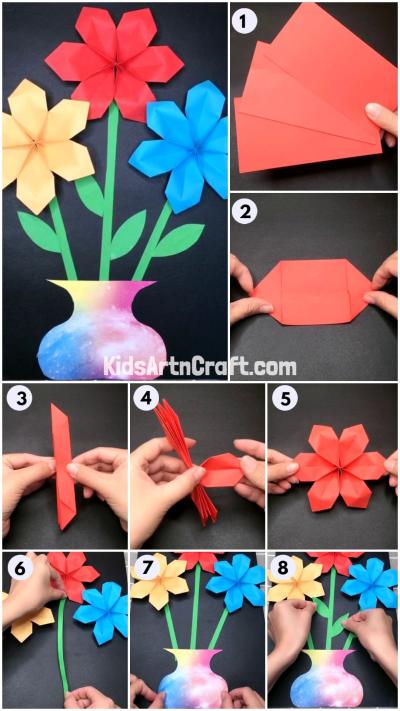 How to Make a Flower with Paper: Easy Crafting Tutorial on Dailymotion