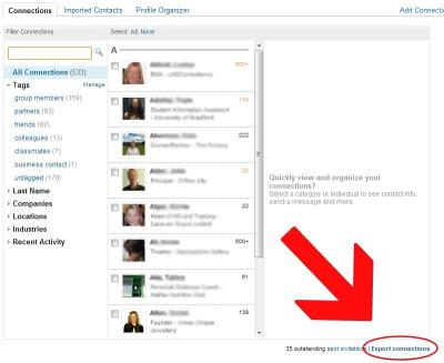 How to Export Contacts from LinkedIn