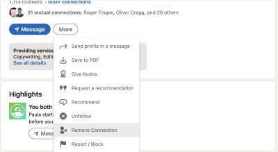 Removing a Connection on LinkedIn Without Them Knowing: How-To