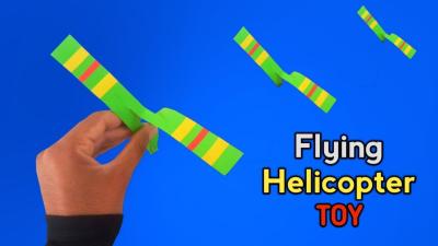 Learn to Make a Paper Helicopter That Flies: Watch on Dailymotion