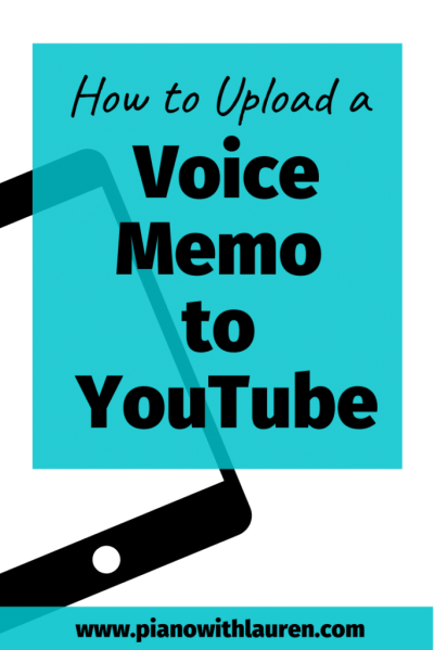 How to Upload Voice Memos to YouTube: Quick Instructions