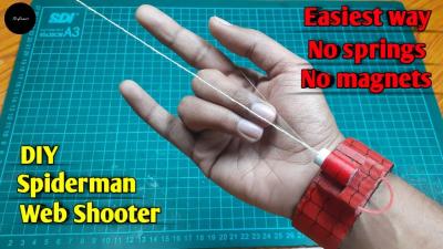 How to Make Spiderman Web Shooters That Work: DIY Project on Dailymotion