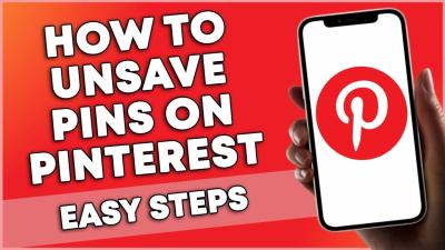 how to remove saved images on pinterest